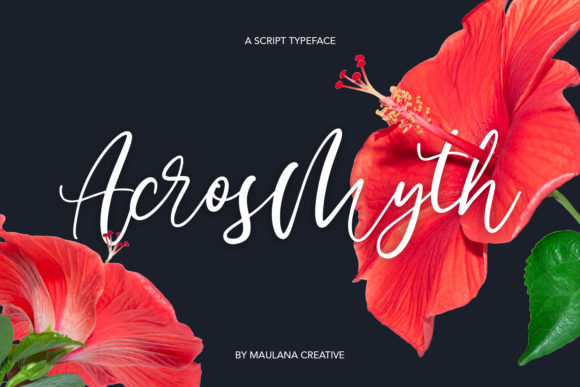 Acrosmyth: A Charming and Elegant Font for Web Design