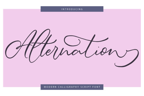 Alternation Font Review: Elegant Script for Editorial Design
