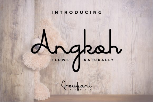 Angkoh Font: A Designer’s Take on Modern Script