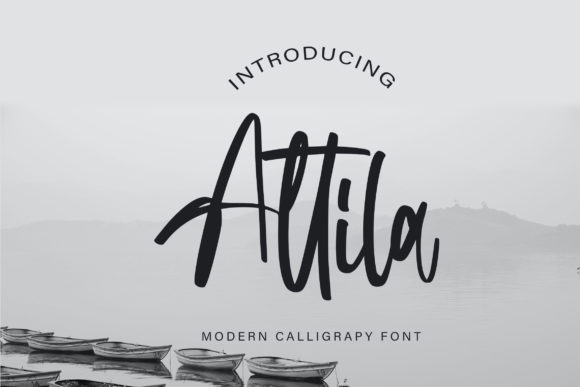 Attila Font Review: A Handwritten Typeface for Editorial Design