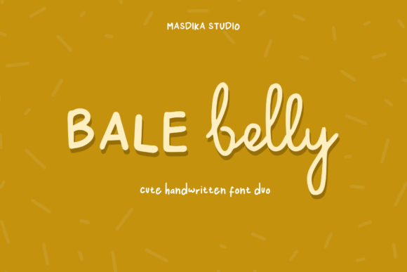 Bale Belly Font: Adding Authentic Handwritten Charm to Branding