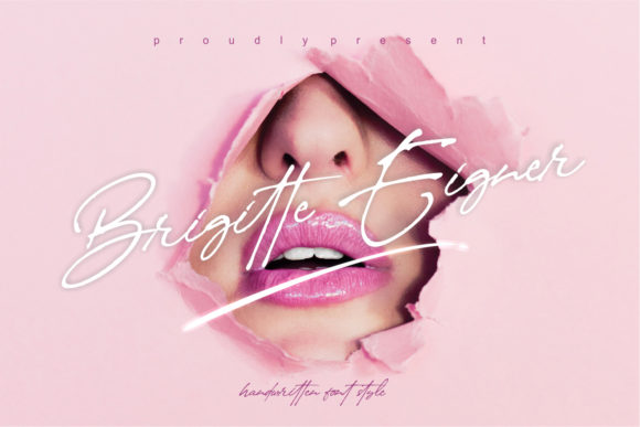 Brigitte Eigner: A Handwritten Font for Authentic Branding