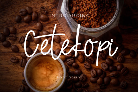 Cetekopi Font: Elevating Web Design with Modern Script