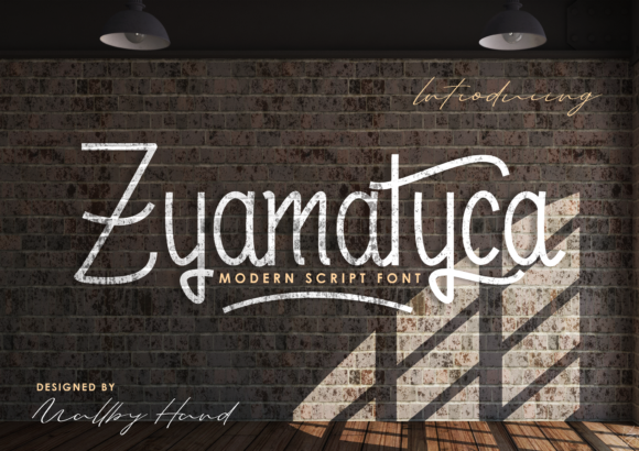 Discovering Zyamatyca: A Charming Font for Branding