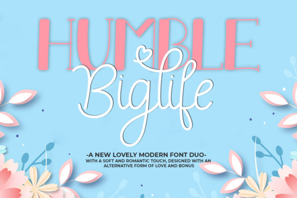 Enhance Your Editorial Design with Humble Biglife Duo Font