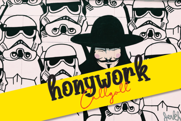 Honywork Font: Elegant Script for Editorial Design