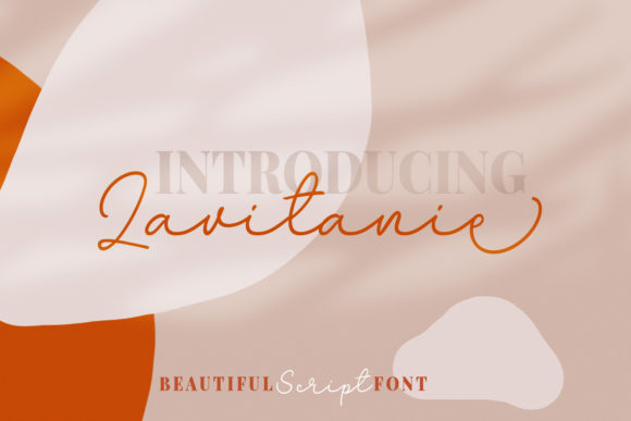 Lavitanie Font: Adding Warmth to Digital Layouts