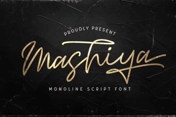 Mashiya Font: Elevating Handmade Products & Printables