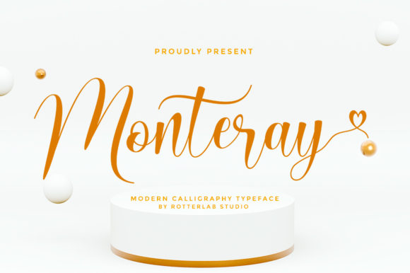 Monteray Font: Elevating Handmade Labels & Prints