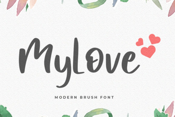 My Love Font Review: A Brush Script for Brand Identity