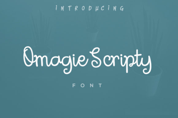 Omagie Scripty: A Versatile Script Font for Designers