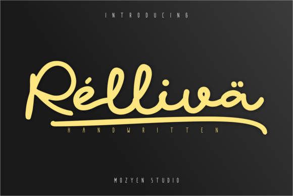 Relliva Font Review: A Friendly Script for Modern Branding