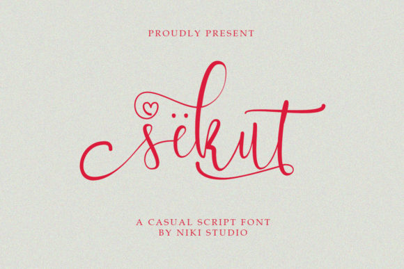 Sekut Font: Elevating Campaign Visuals with Elegant Script