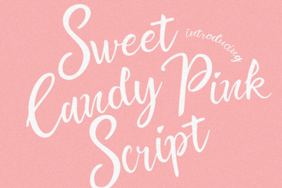 Sweet Candy Pink Font Review: A Cheerful Script for Branding