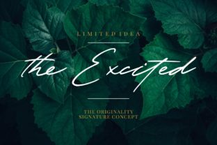The Excited Font: Elevating Campaign Visuals