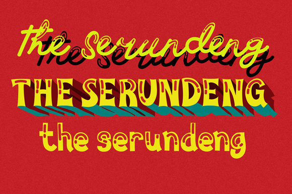 The Serundeng Font: Elevate Digital Campaigns
