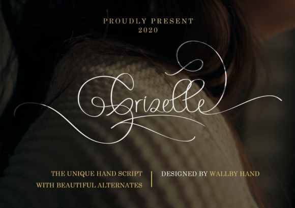Transform Your Brand with Grizelle: A Premium Script Font