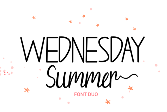 Wednesday Summer Font: A Campaign Design Review